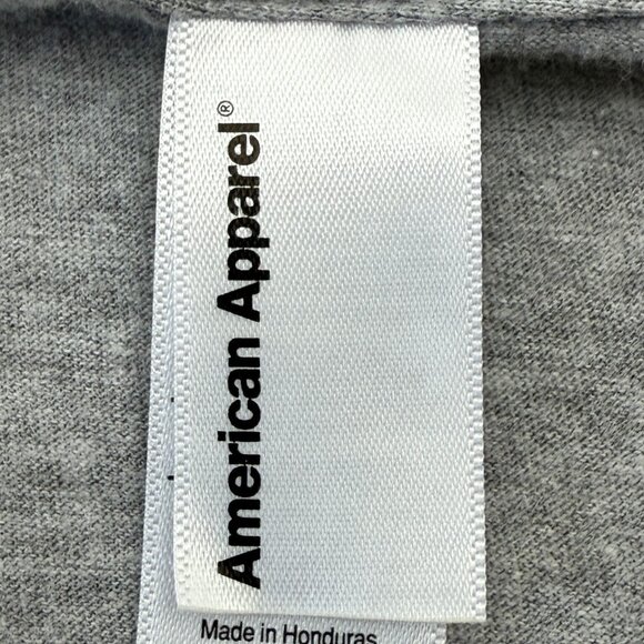 Quickly To The Internet Stick Figure Tee Women XL Gray American Apparel - Picture 4 of 7